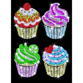 Набор для творчества Sequin Art BLUE Cupcakes (SA1130)