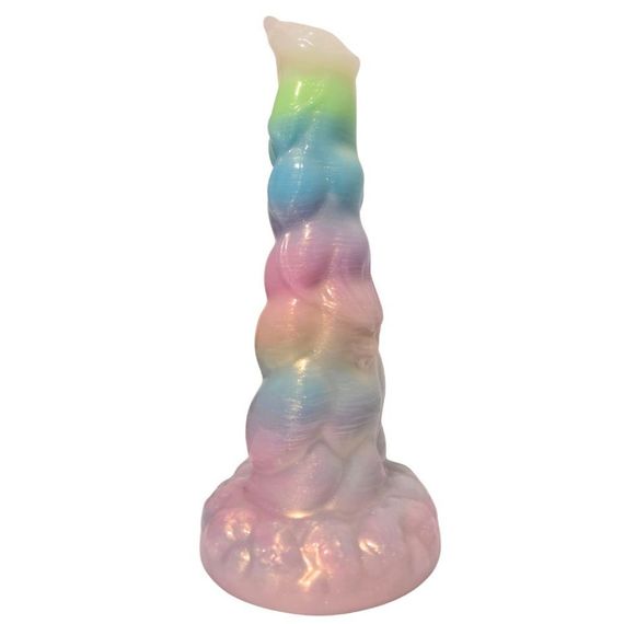 Вибратор люминесцентный с пультом UNIVIBE Unicorn, разноцветный, 25 х 5.7 см sexstyle | Зображення 7