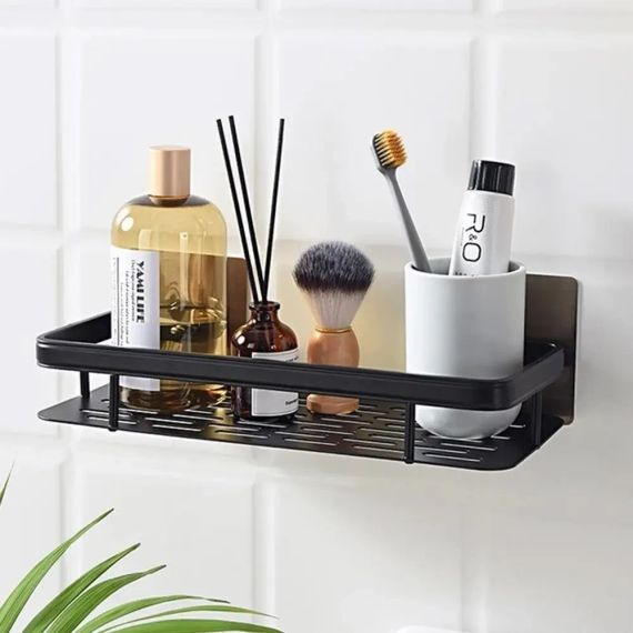 Підвісна металева полиця для ванної кімнати Bathroom shelf Органайзер у ванну До 10 кг | Зображення 1
