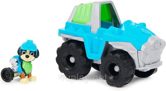 Щенячий патруль Спасательный автомобиль и фигурка Рекс. Paw Patrol Rex's Dinosaur Rescue Vehicle with Figure | Зображення 3