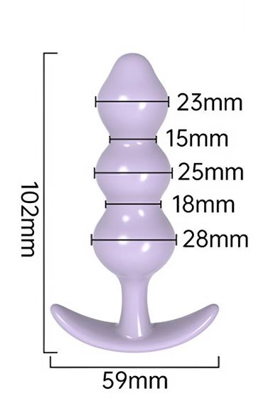 Анальна пробка Meleon AP-22 Sex Aura | Зображення 2