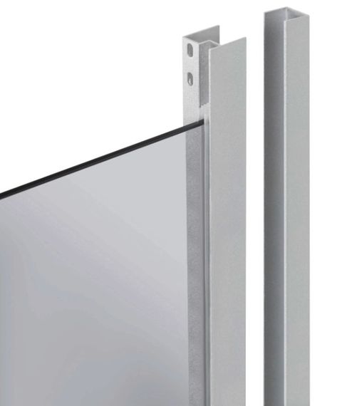 Душова кабіна Lidz Wawel SC90x90.SAT.LOW.DGR квадратна, скло темне тоноване 4 мм, без піддону LWASC9090SATLOWDGR2 | Зображення 1