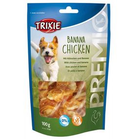 Ласощі для собак з куркою та бананом Trixie Premio Banana Chicken, 100 гр