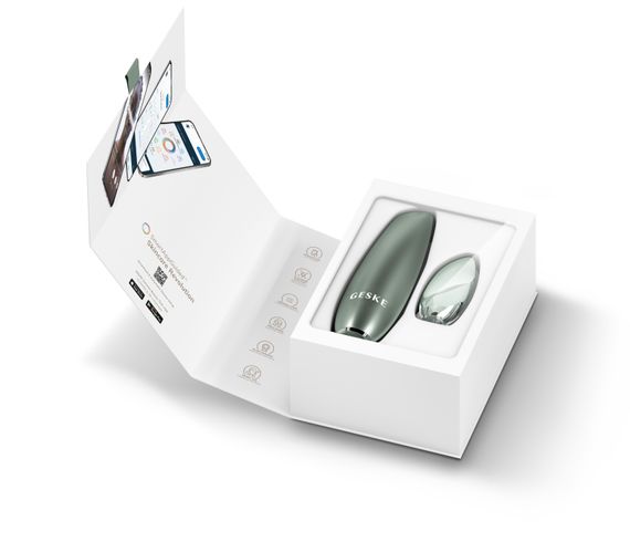 Безконтактна магнітна пілінг-маска GESKE Touchless Magnetic Peeling Mask 5в1 green | Зображення 8