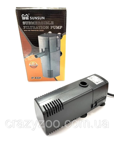 Внутрішній фільтр для акваріума SunSun JP-033F 8 Вт 600л/год до 120 л