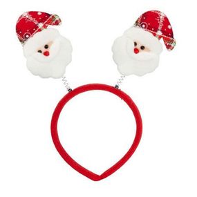 Ободок новогодний "Санта Клаус" 2505-SP-2 размер 22,5 см