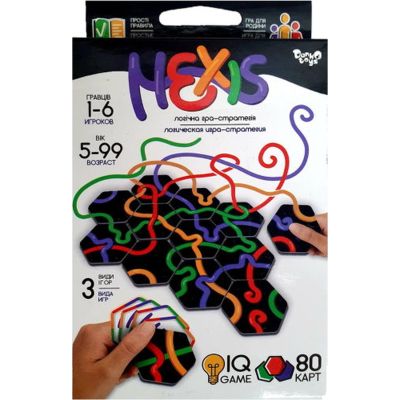 Настольная игра Danko Toys Hexis (G-HEX-01-01) | Зображення 1