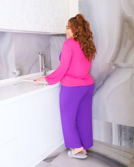 Яскрава піжама для дівчат PLUS SIZE | Зображення 1