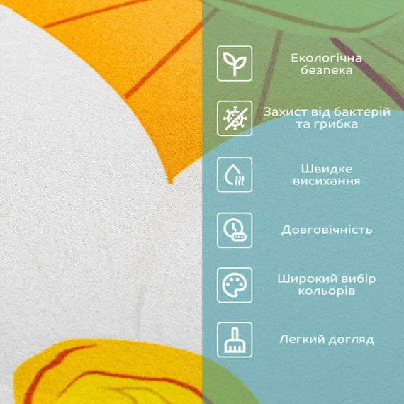 Вологопоглинальний килимок 50х80х3мм SW-00002546 | Зображення 3