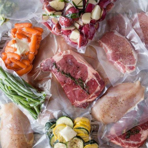 Пакеты для вакууматора рифленые в рулоне 28x1500 см гофрированные для вакуумного упаковщика | Зображення 8