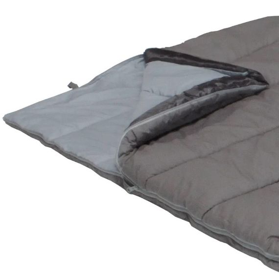 Спальний мішок High Peak Tay 8/+8°C Grey/Light Grey Left (21229) | Зображення 1