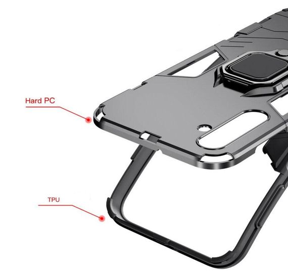 Чохол бампер Primolux Ring Armor для Samsung Galaxy S23 Plus (SM-S9160) - Black | Зображення 4