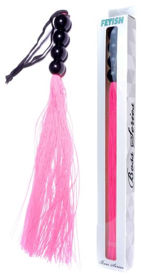 Силіконовий флогер ( длина 37 см ) Fetish Boss Series - Silicone Whip Pink 14", BS6100043 Sex Aura