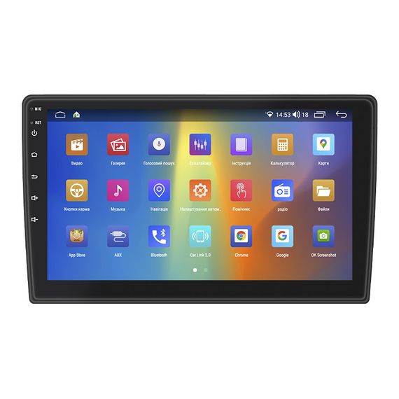 Штатная магнитола Lesko для Hyundai Grand Starex I 2007-2015 экран 9" 4/64Gb CarPlay 4G Wi-Fi GPS Prime | Зображення 1