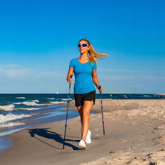 Трекінгові палиці Mountain Goat Peak+ 60-135 см MG0005 Black/Blue (P-5907739318268) | Зображення 8