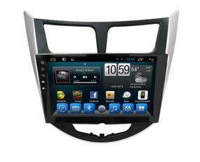Автомагнитола Hyundai Solaris, Verna. Kaier KR-9020 Android, без DVD. 4-х ядерный процессор