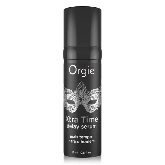 Сиворотка-пролонгатор ORGIE X-TRA TIME Delay Serum для тривалого статевого акту, 15 мл, концентрована формула | Зображення 2