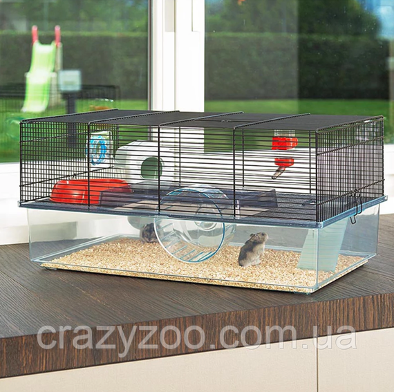 Клітка для хом'яків Ferplast Favola блакитна 60x36.5x30 см 57901470 | Зображення 1
