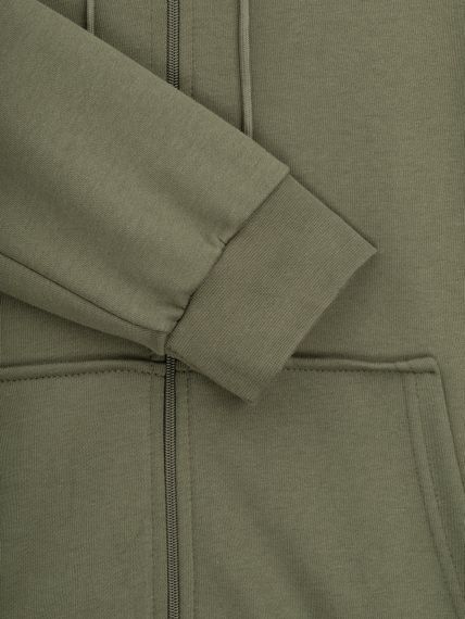 Світшот однотонний чоловічий GENUA 6895 M Хакі shop (2000999598050) | Зображення 2