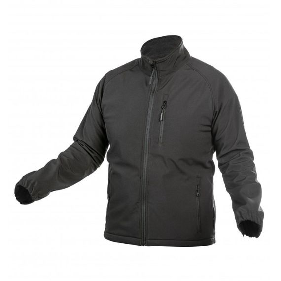 Куртка Hoegert BIESE HT5K258-L SoftShell 96% поліестер, 4% еластан чорна, L (52)