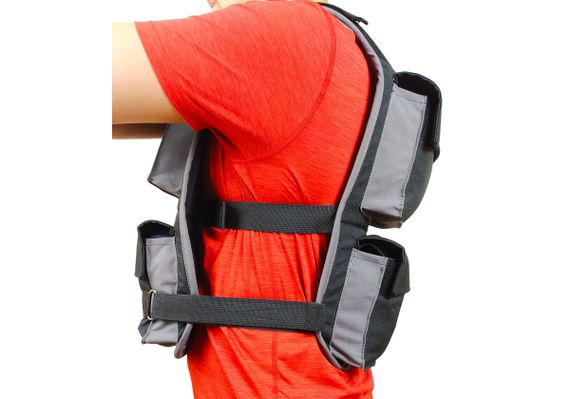 Жилет-обтяжувач EasyFit до 20 кг набірної з філерами (EF-WTV-200) | Зображення 1