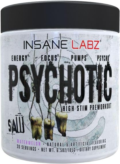 Предтренировочный комплекс Insane Labz Psychotic SAW 30 serv (Watermelon)