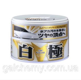 Віск для білих автомобілів Kiwami Extreme Gloss Wax White ТМ SOFT99
