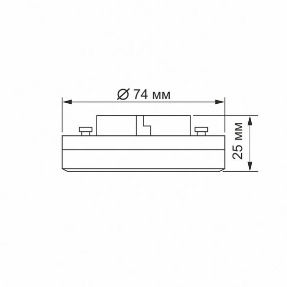 Світлодіодна лампа VIDEX GX53 8W 4100K 220V (VL-GX53-08534) | Зображення 7
