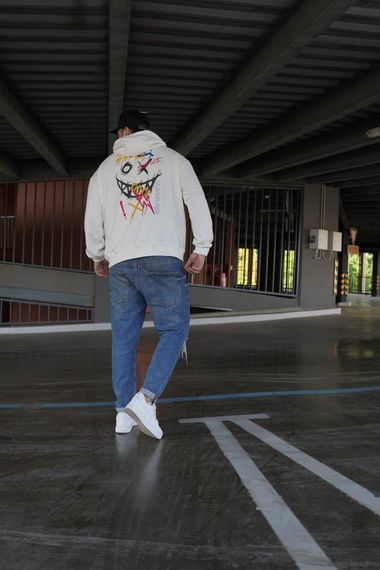 Худі з мерчем ДТФ (оверсайз) | Зображення 5