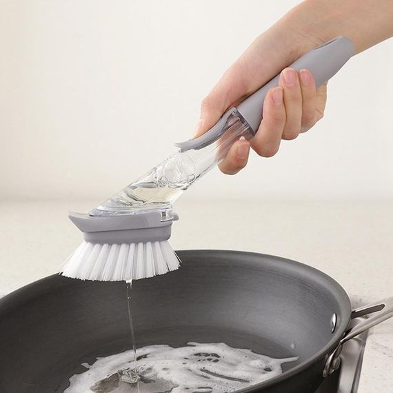Многофункциональная щетка Decontamination Wok Brush для мытья и чистки с дозатором | Зображення 3