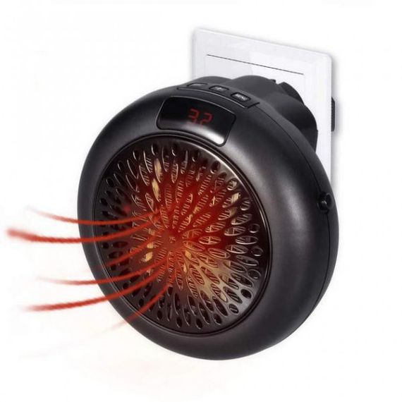 Портативний тепловентилятор мініобігрівач у розетку Wonder Heater 900W | Зображення 3