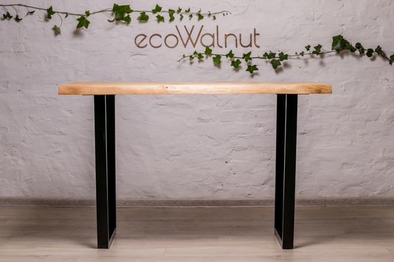 Сосновый столик EcoWalnut с живыми краями L | Зображення 1
