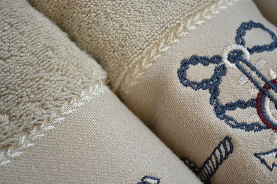 Подарочный набор полотенец Pupilla Pedro v1 Bej | Зображення 1