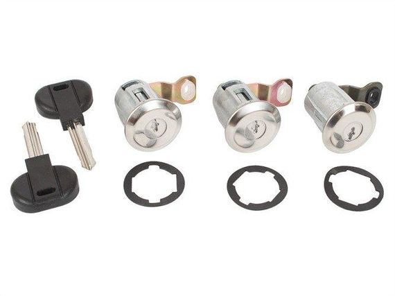 Citroen Berlingo (96-08) личинки замків передніх дверей + кришки багажника 3 шт комплект, Сітроен Берлінго