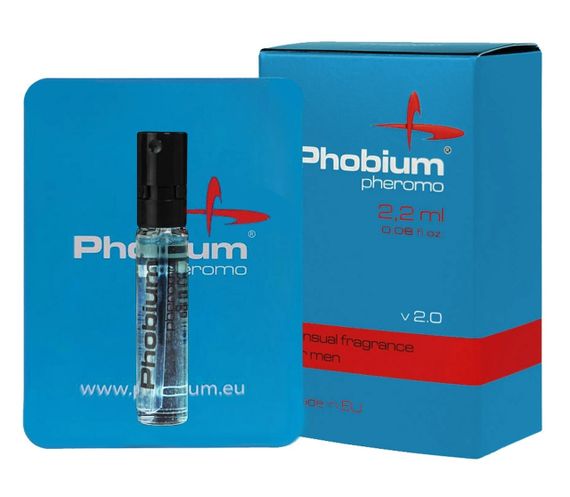 Духи з феромонами для чоловіків PHOBIUM Pheromo for men v 2.0 , 2.2 ml Sex Aura