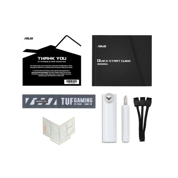 Відеокарта ASUS GeForce RTX5070 Ti 16GB TUF OC WHITE GAMING (TUF-RTX5070TI-O16G-WHITE-GAMING) | Зображення 9