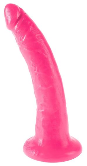 Фалоімітатор - Dillio 7" Slim Pink Sex Aura | Зображення 1