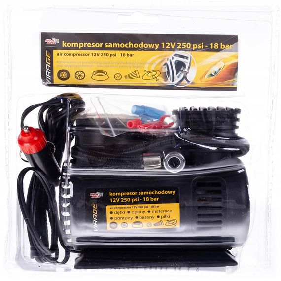 Компресор автомобільний 12V 250 Psi 18 Атм. Virage 93-015