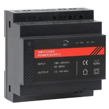 DR12036-02 12V/3A Блок живлення на DIN рейку
