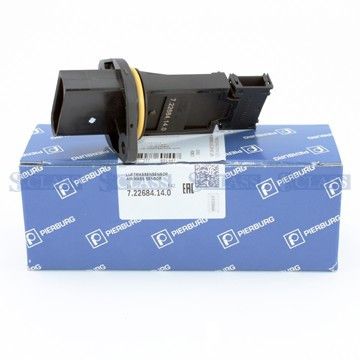 Расходомер воздуха Audi A3/A4/A6/A8 / VW Passat/T4 1.9/2.5 TDI / 1.8 T, Pierburg, 7.22684.14.0,