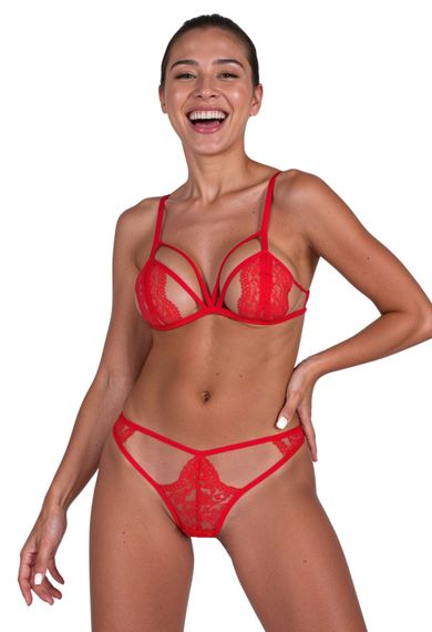 Комплект Passion ANUVERA SET fire brick L, Красный, S
