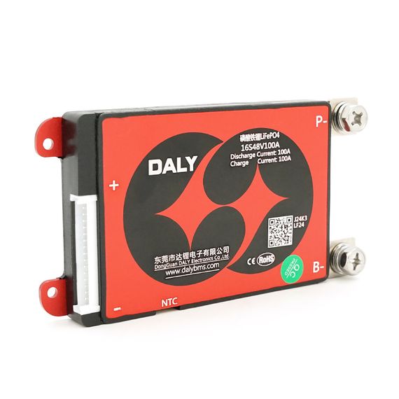 BMS плата DaLy LiFePO4 48V 16S 100A