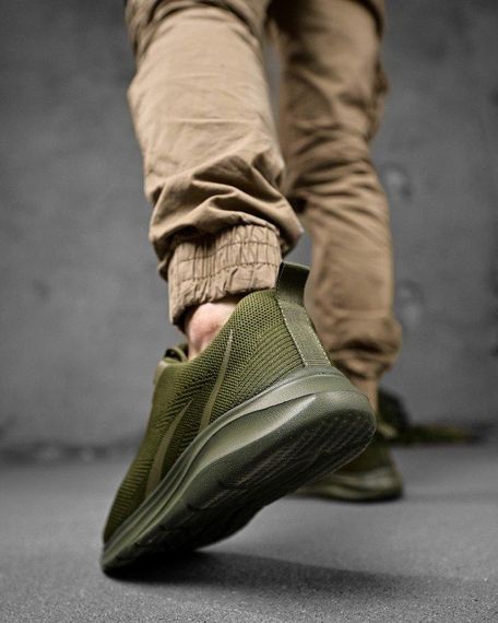 Літні міські кросівки М171-3 олива ДЛ63960 | Зображення 2