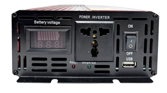 Інвертор потужний апроксимована синусоїда перетворювач напруги UKC 5000 W SI-A2-AR5000M 12V-230V | Зображення 2