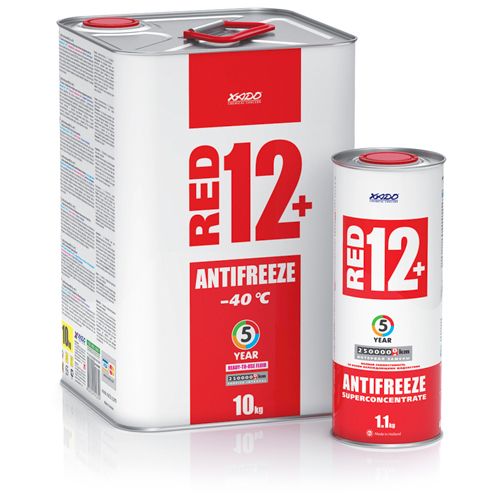 Антифриз для двигуна Antifreeze Red 12+ -40⁰С (2 л)