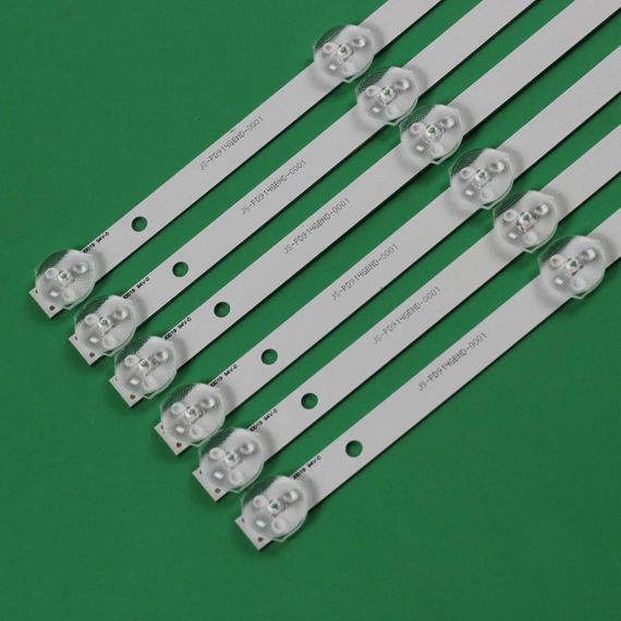 LED підсвітка TV 55" HL-2A550A28-0701R-01 A5 HL-2A550A28-0601L-01 A5 08-55C-3528-495X10-L/R-0111C 12шт. | Зображення 1