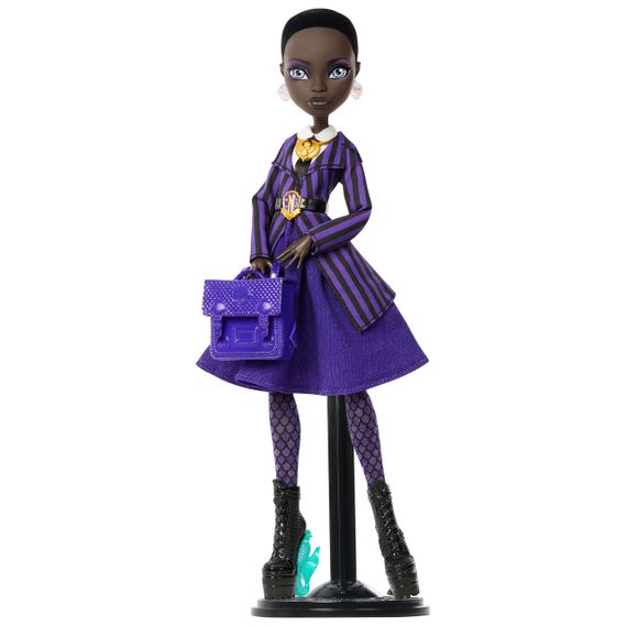 Колекційна лялька Б'янка Барклі у шкільній формі Mattel Monster High X Wednesday Bianca Barclay