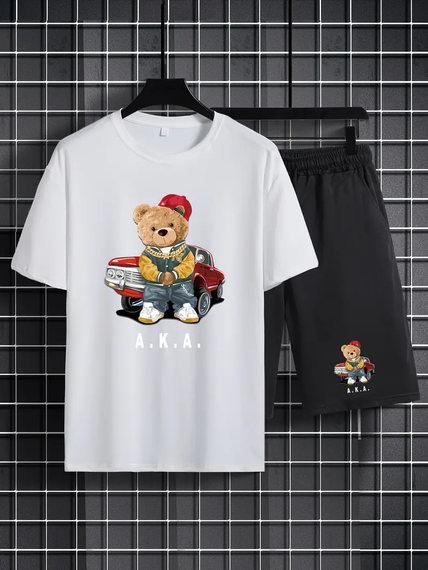 Комплект футболка та шорти ДТФ(стандарт)