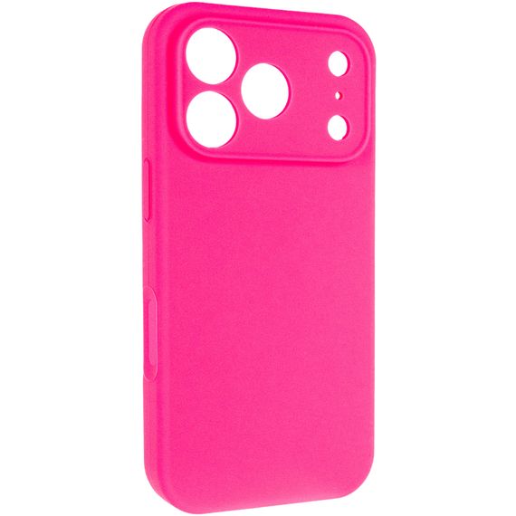 Чохол Silk Full Camera Protective (AA) NO LOGO для Apple iPhone 17 Pro Max (6.9") Рожевий / Barbie pink
