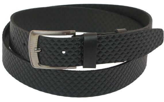 Ремінь під джинси Skipper чорний 3,8 см